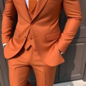 Classic Three-Piece Tailored Suit