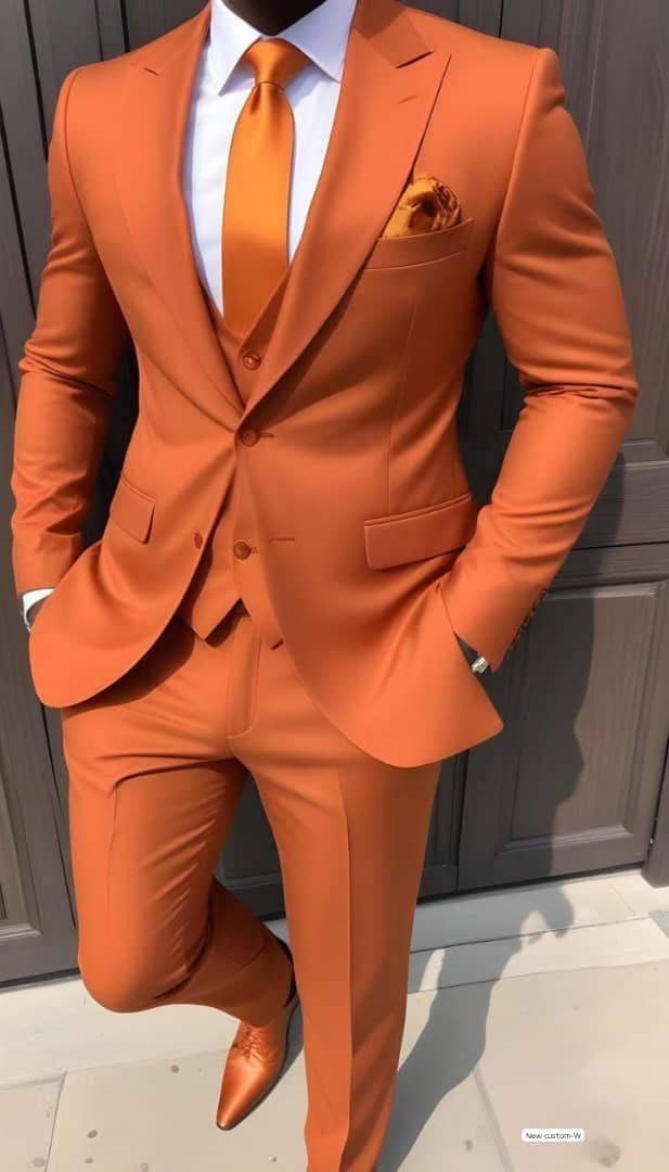 Classic Three-Piece Tailored Suit