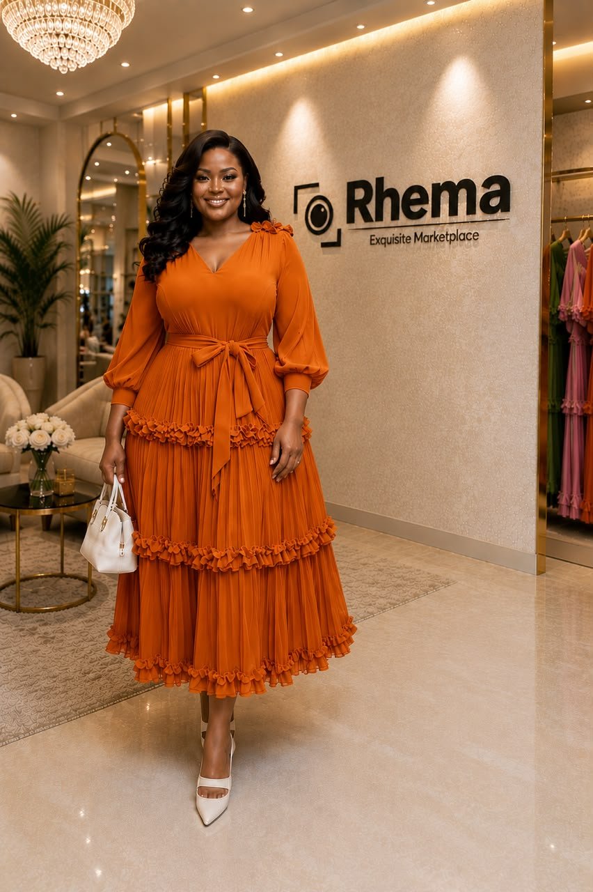 Elegant Tiered Pleated Maxi Dress